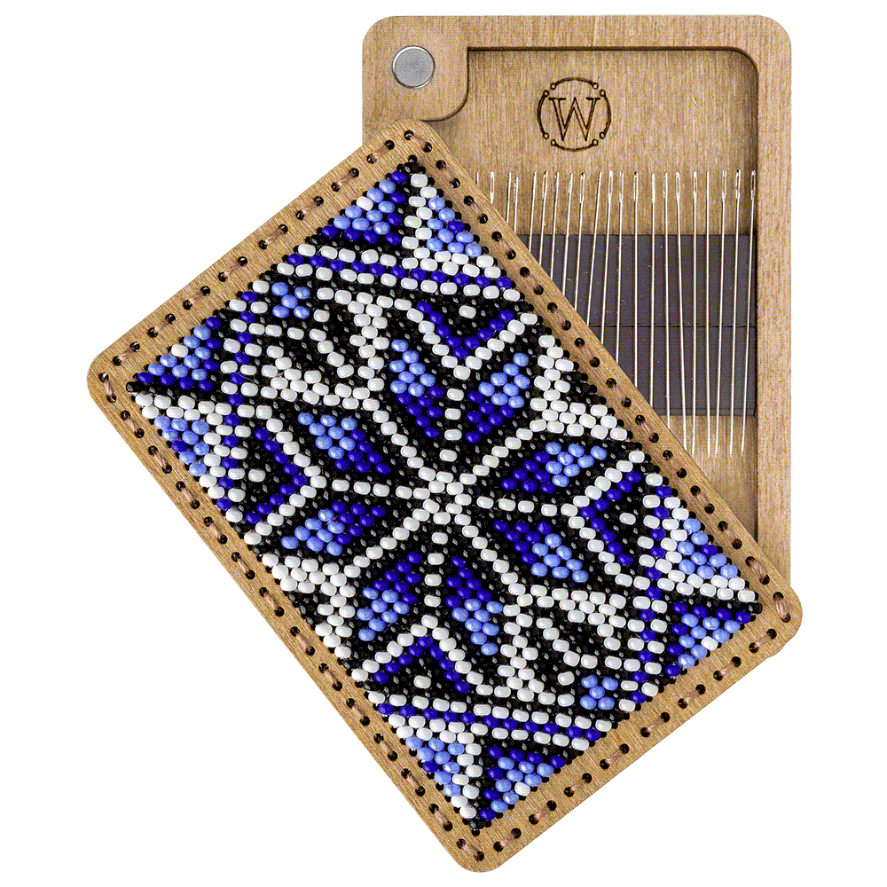Bead Embroidery Kit for creating a needle box FLZB(N)-089