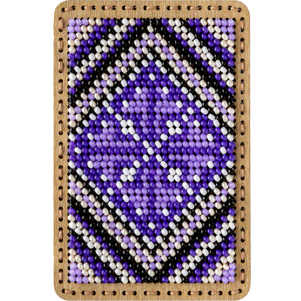 Bead Embroidery Kit for creating a needle box FLZB(N)-092