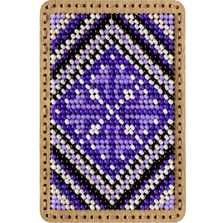 Bead Embroidery Kit for creating a needle box FLZB(N)-092