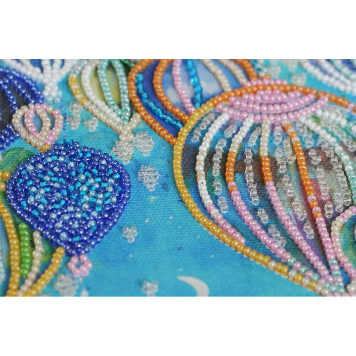 Bead Embroidery Kit Into the sky AB-701