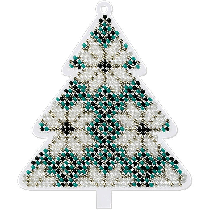 Bead embroidery kit on a plastic base FLPL-013