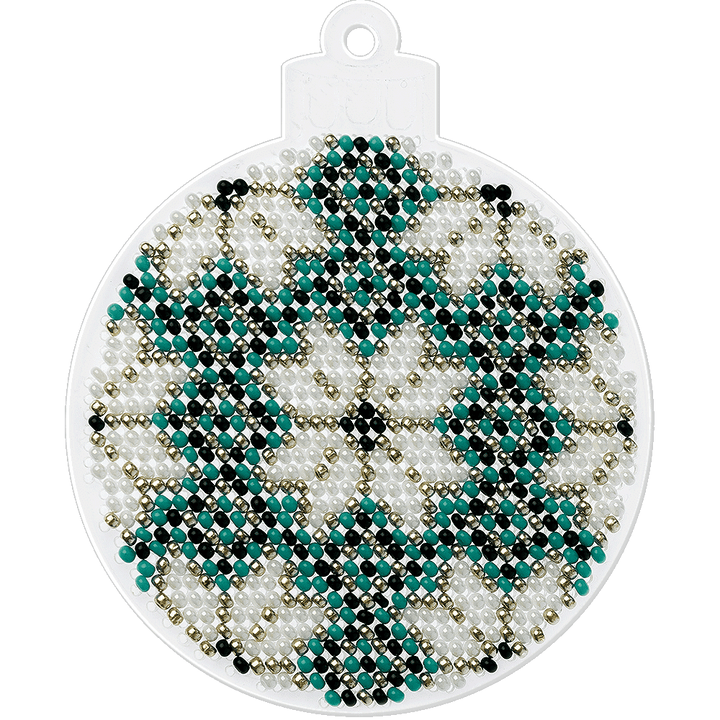 Bead embroidery kit on a plastic base FLPL-015