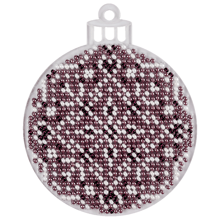 Bead embroidery kit on a plastic base FLPL-040