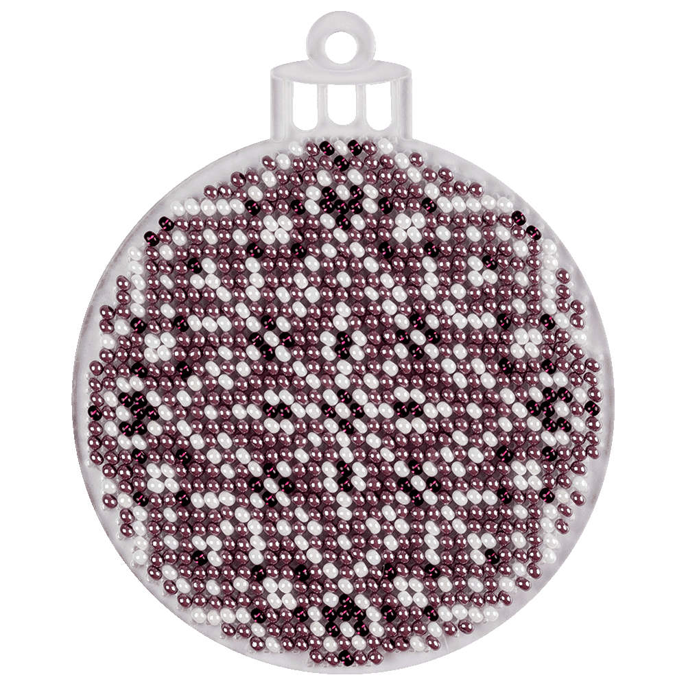 Bead embroidery kit on a plastic base FLPL-040