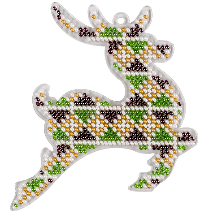 Bead embroidery kit on a plastic base FLPL-044