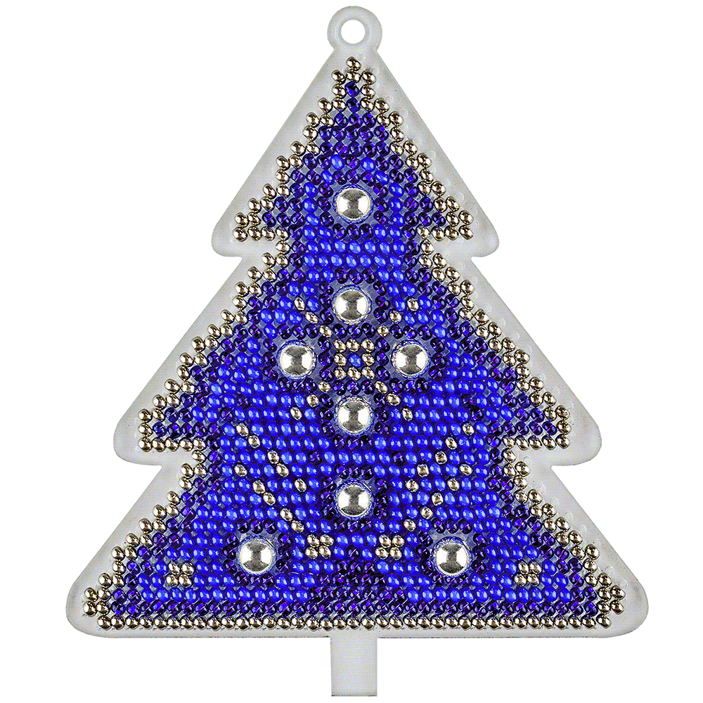 Bead embroidery kit on a plastic base FLPL-054