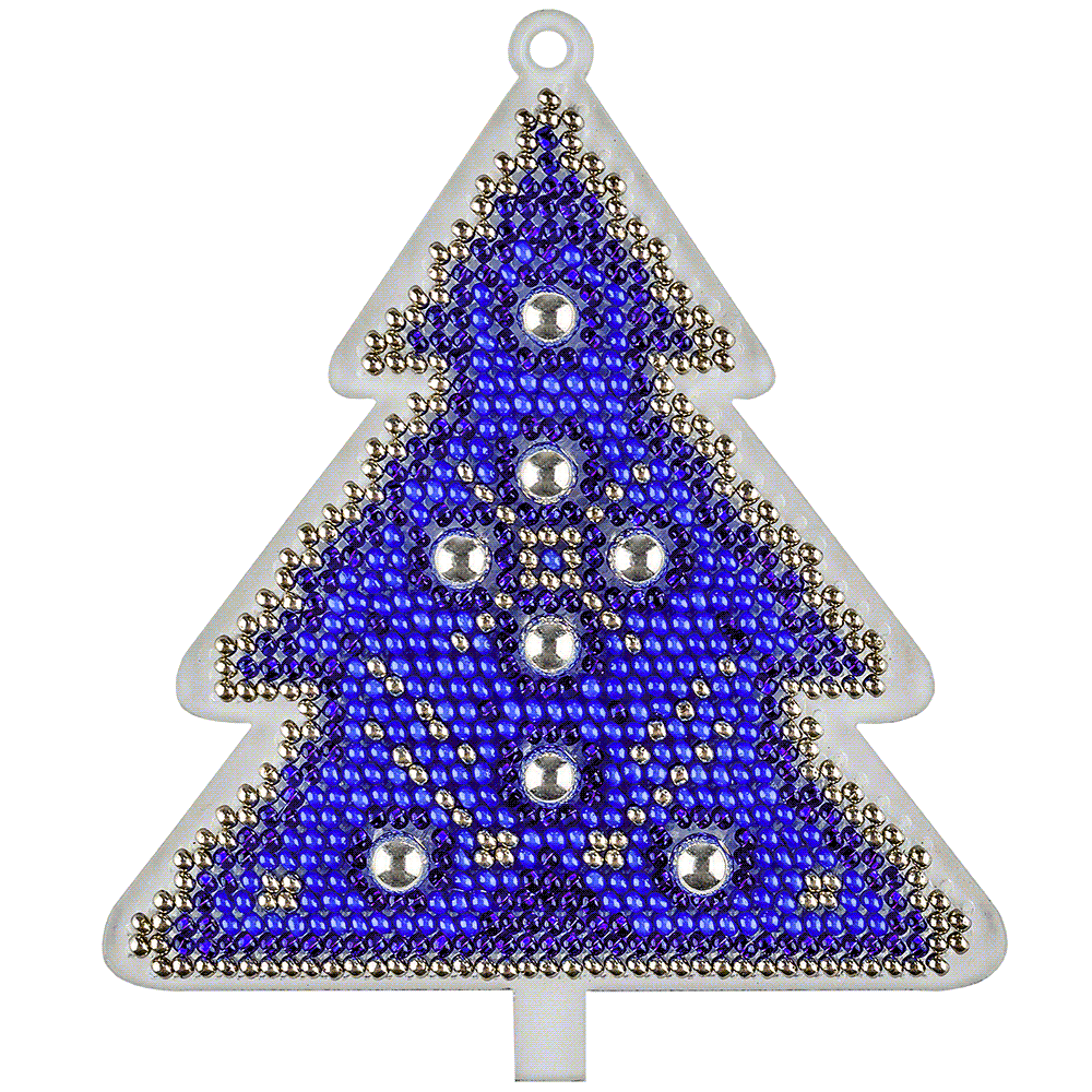 Bead embroidery kit on a plastic base FLPL-054
