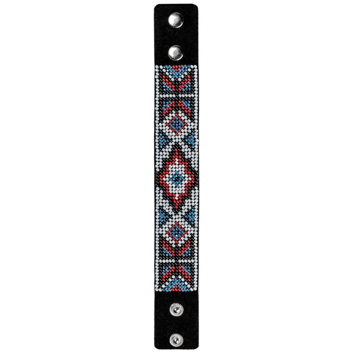 Bead embroidery kit on artificial leather FLBB-018