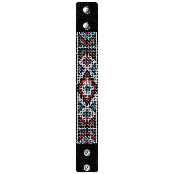 Bead embroidery kit on artificial leather FLBB-018