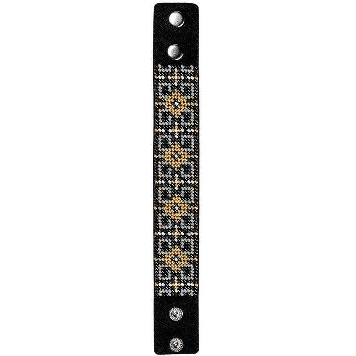Bead embroidery kit on artificial leather FLBB-022