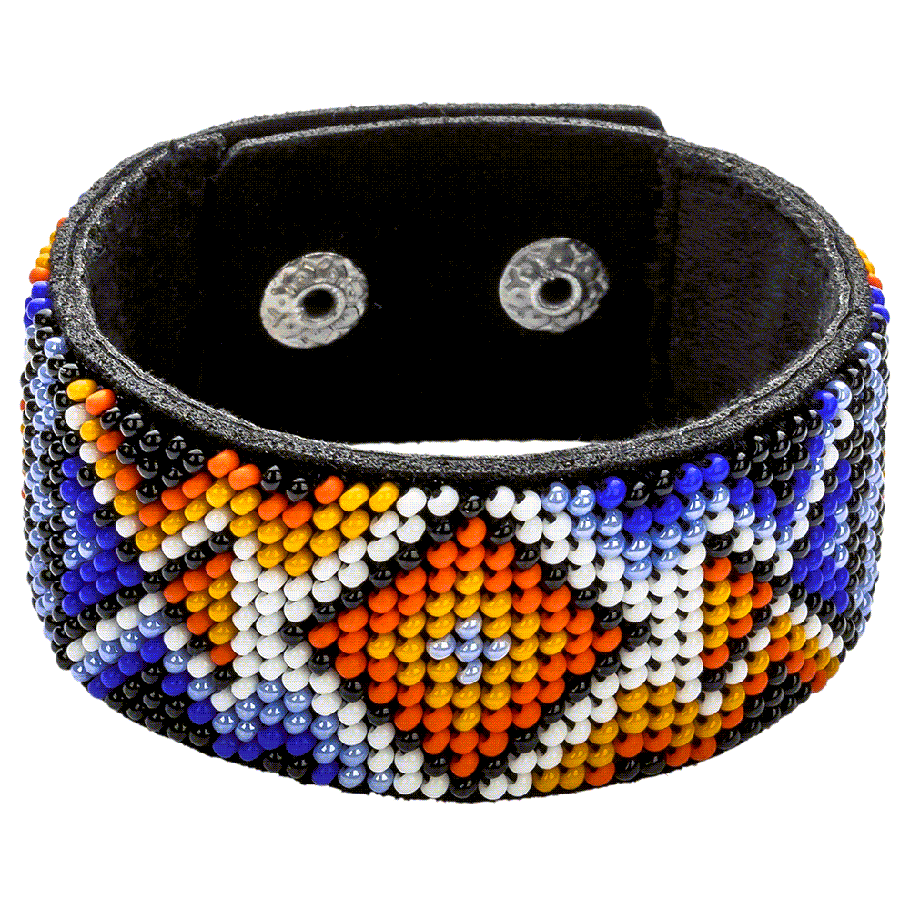 Bead embroidery kit on artificial leather FLBB-023