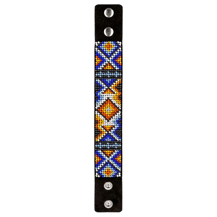 Bead embroidery kit on artificial leather FLBB-023