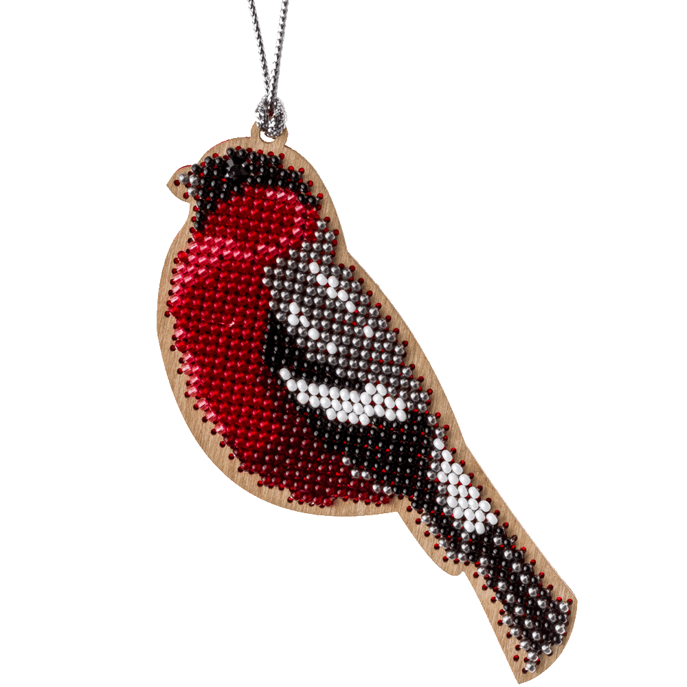 Bead embroidery kit on wood FLK-217