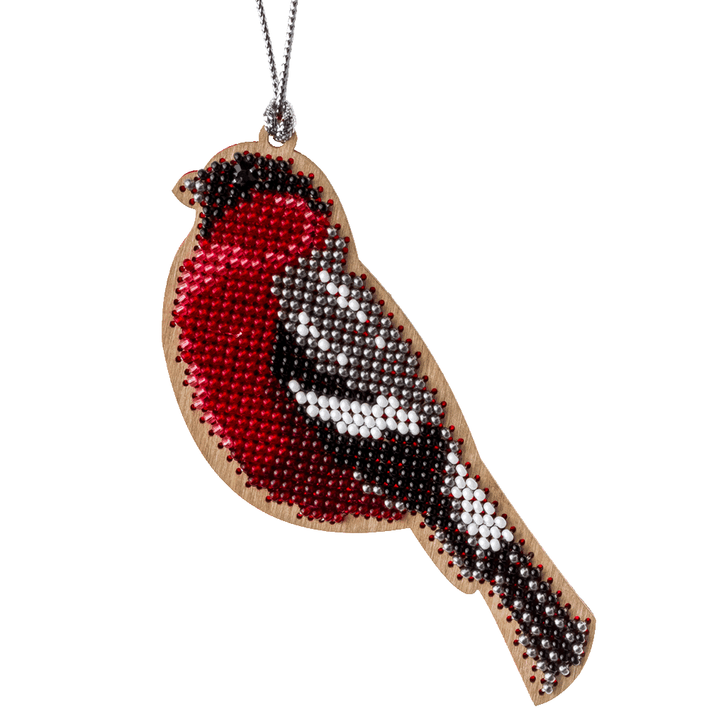 Bead embroidery kit on wood FLK-217