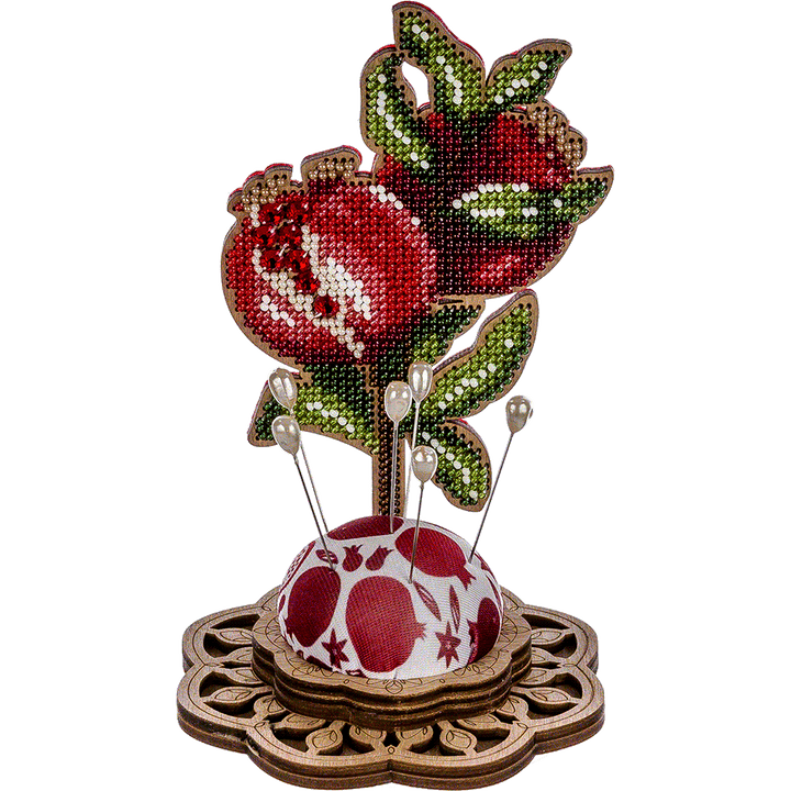 Bead embroidery kit on wood FLK-287
