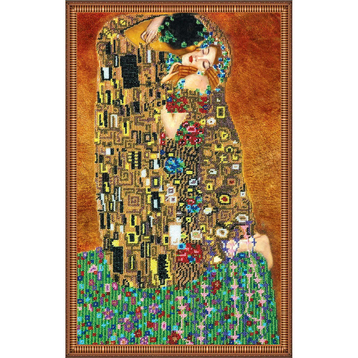 Bead Embroidery Kit The kiss AB-073