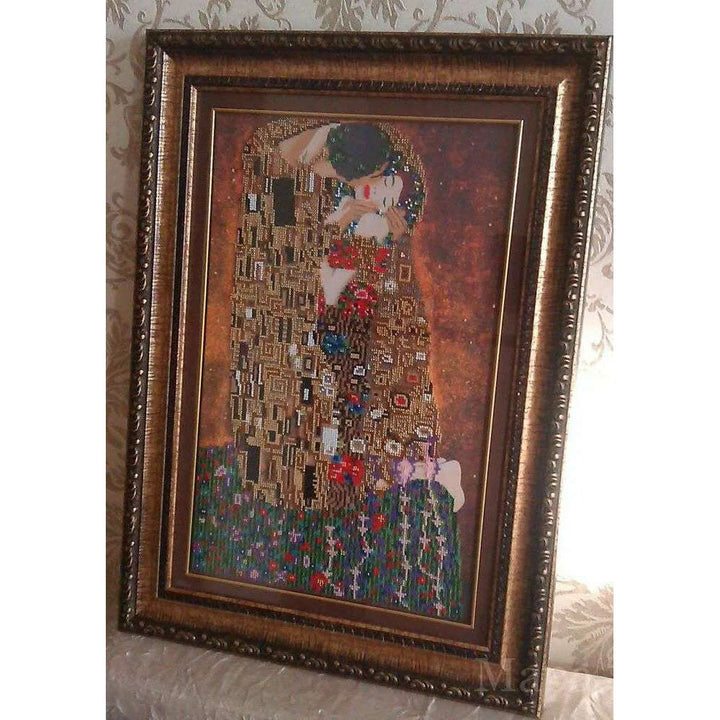 Bead Embroidery Kit The kiss AB-073