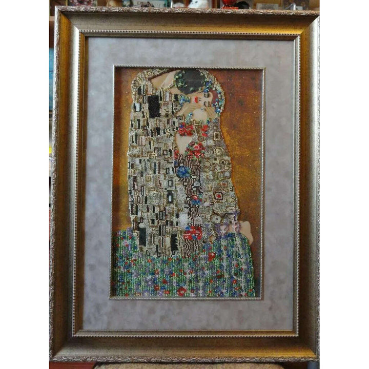 Bead Embroidery Kit The kiss AB-073