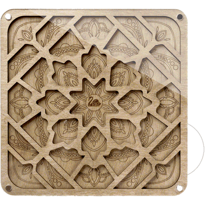 Bead organizer with transparent cover FLZB-093