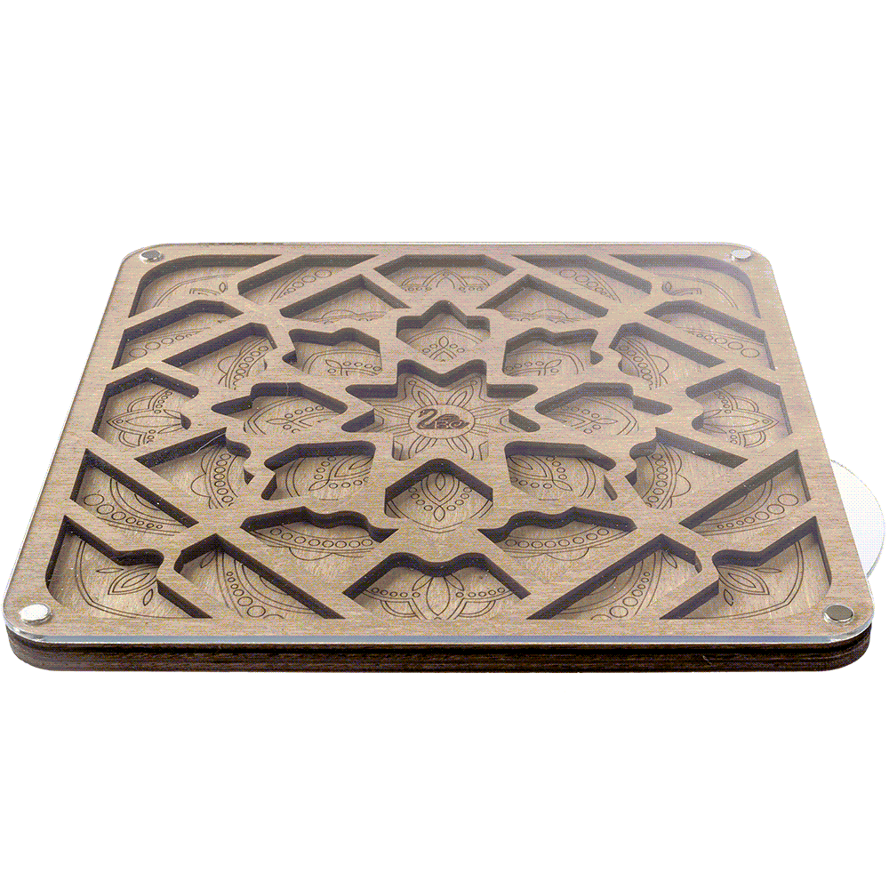 Bead organizer with transparent cover FLZB-093