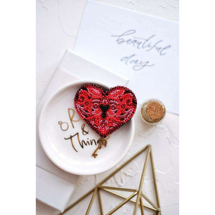 Beading Decoration - The key to the heart-1 AD-008