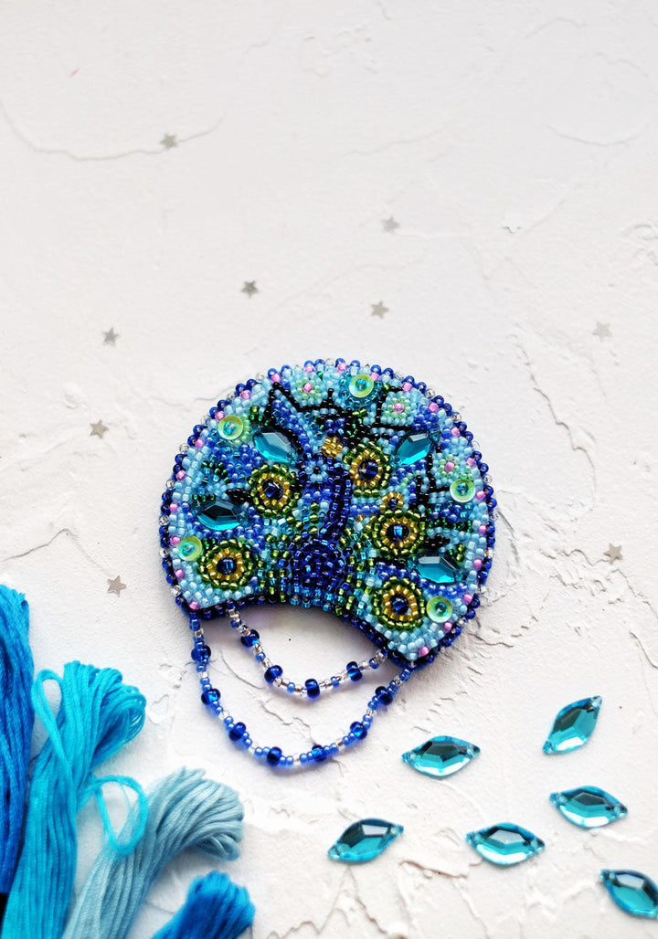 Beading Decoration - Peacock AD-006
