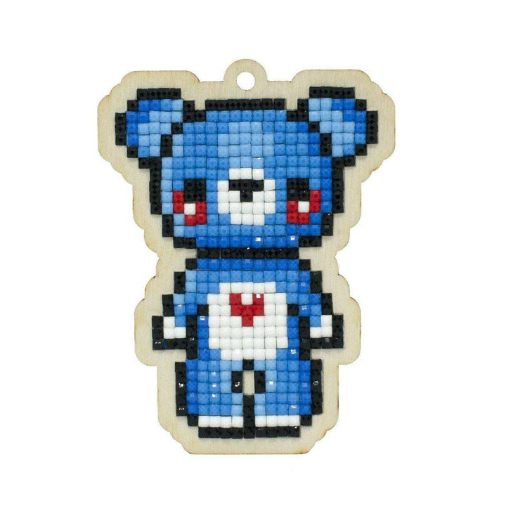 Bear Fred WWP431 Diamond Painting on Plywood Kit