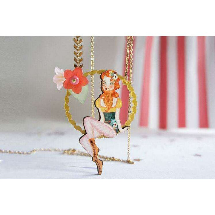 Bearded Woman Halloween Necklace by Laliblue - Quirks!