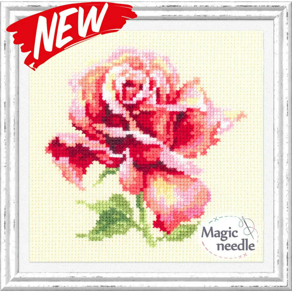 Beautiful Rose 150-001 Counted Cross-Stitch Kit
