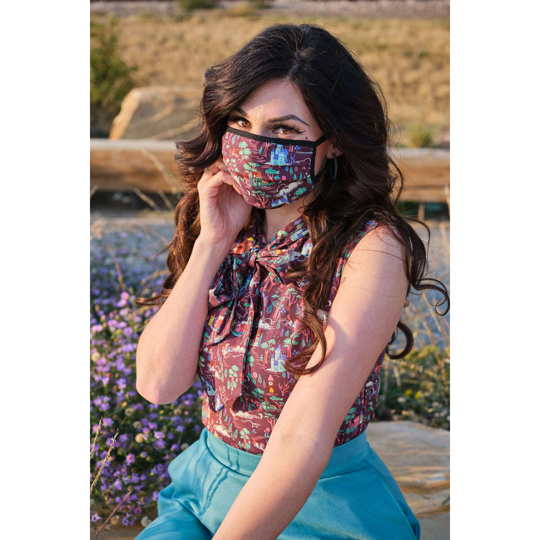 Beauty & the Beast Reversible Cotton Mask