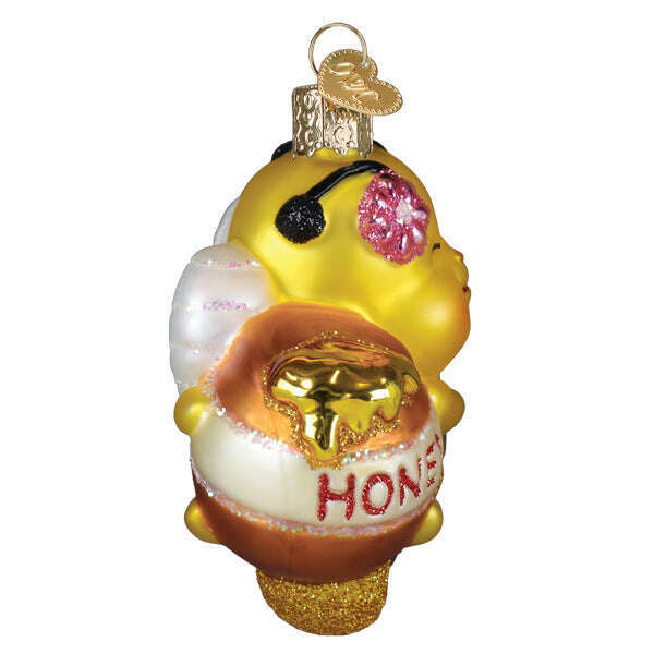 Old World Christmas Bee Sweet Blown Glass Ornament