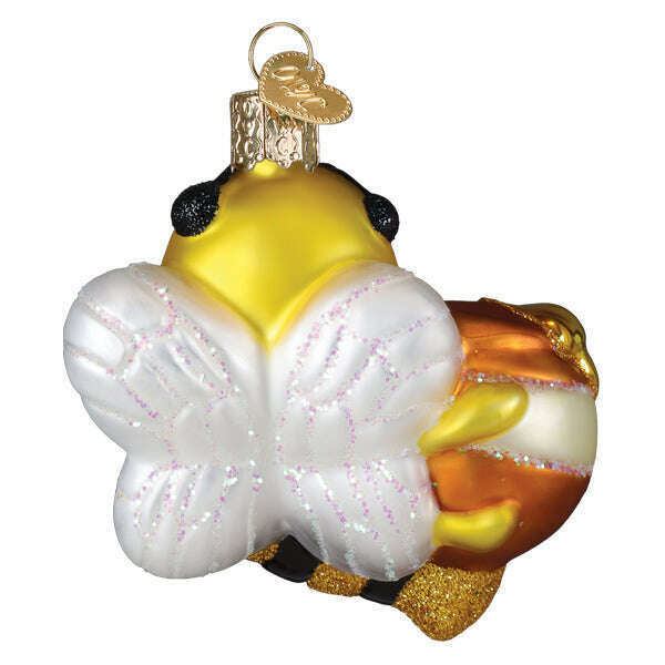 Old World Christmas Bee Sweet Blown Glass Ornament