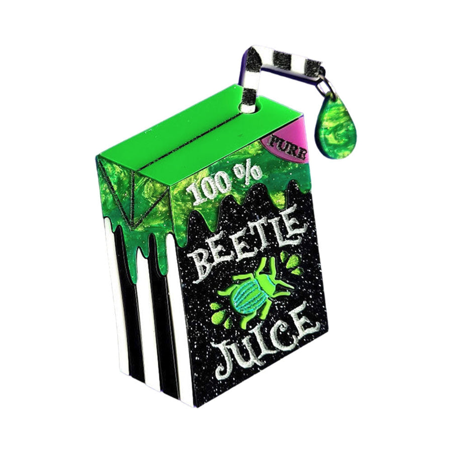Beetle Juice Brooch by Cherryloco Jewellery 1