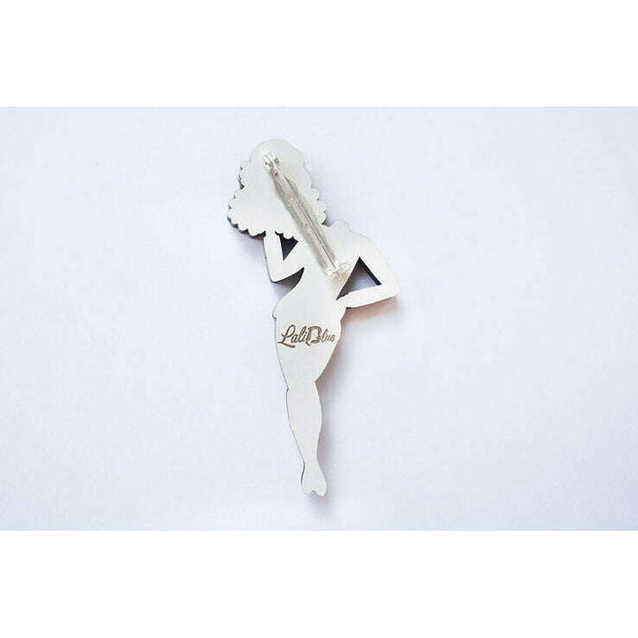 Beetlejuice Girl Brooch by Laliblue