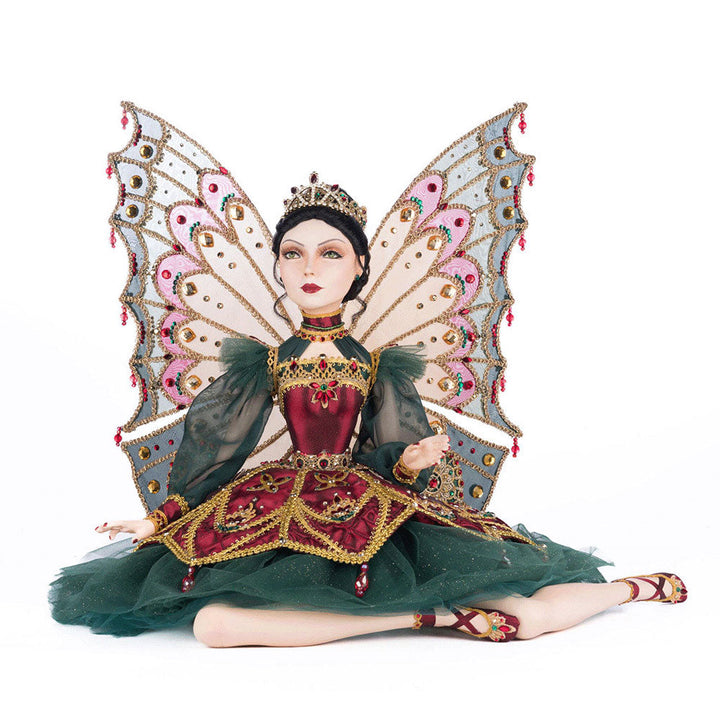 Belle Noelle Sitting Fairy Ballerina Doll by Katherine's Collection image