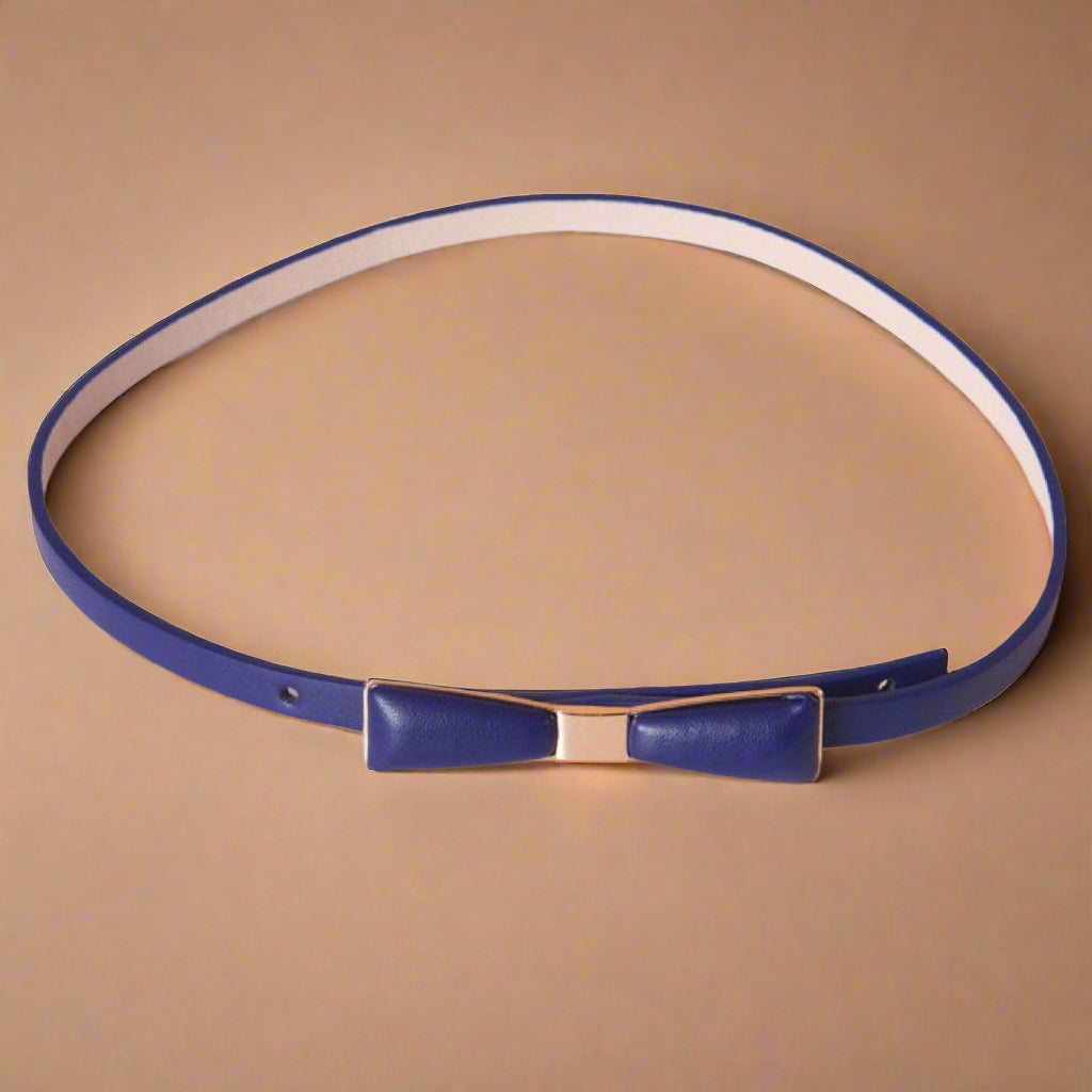 Adjustable Length Retro-Inspired Metal Bow Belt – Quirks!