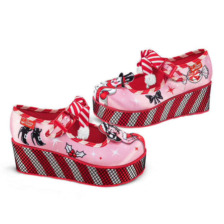 Betty Claus Women's Mary Jane Platforms