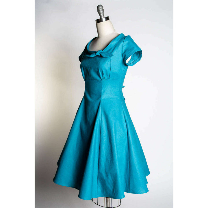 Beverly Dress- Lynette, Ocean *sale
