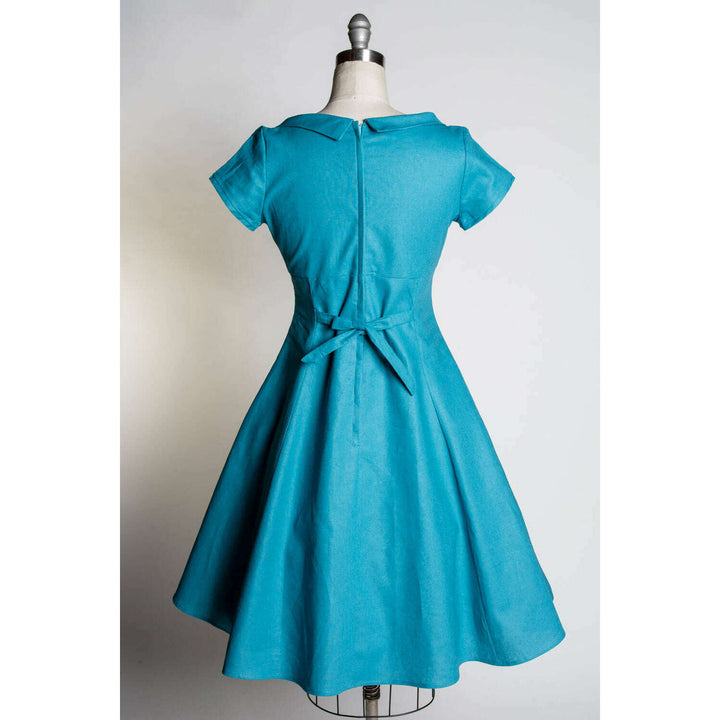 Beverly Dress- Lynette, Ocean *sale