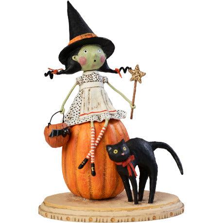 Bewitched Halloween Figurine by Lori Mitchell - Quirks!