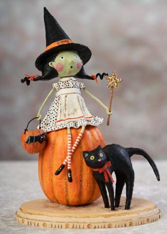 Bewitched Halloween Figurine by Lori Mitchell - Quirks!