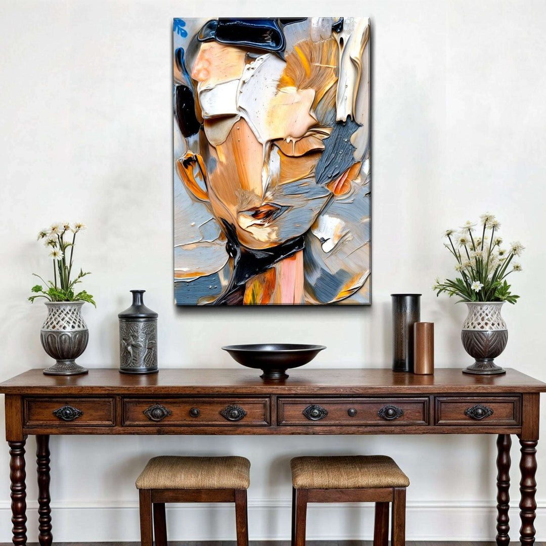 Beyond The Face Abstract Wall Art