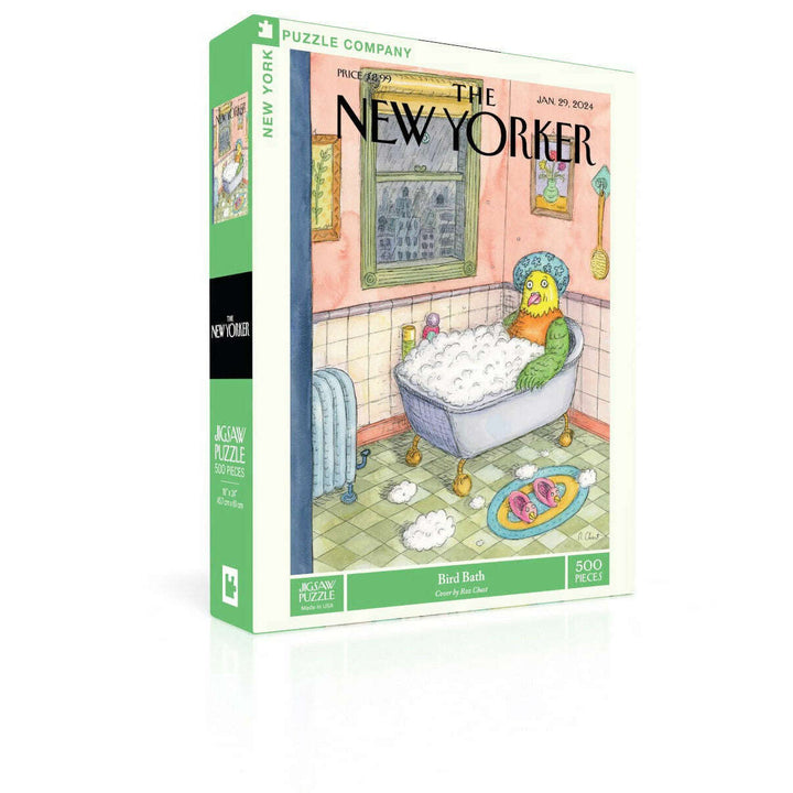 Bird Bath Jigsaw Puzzle
