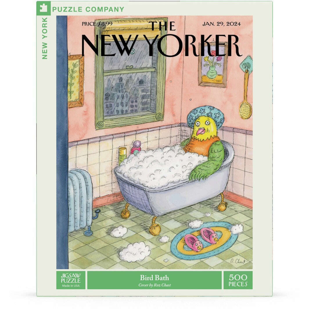 Bird Bath Jigsaw Puzzle