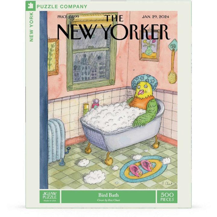Bird Bath Jigsaw Puzzle