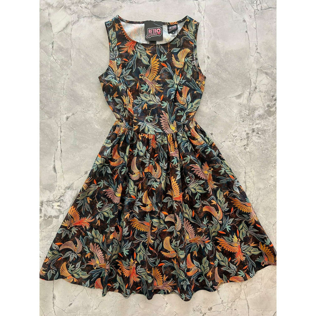 Birds of a Feather Vintage Dress