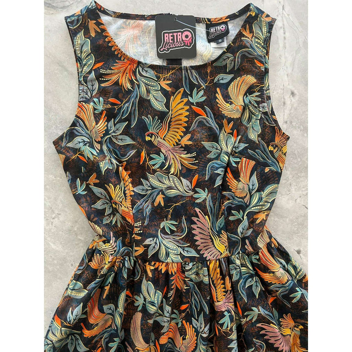 Birds of a Feather Vintage Dress