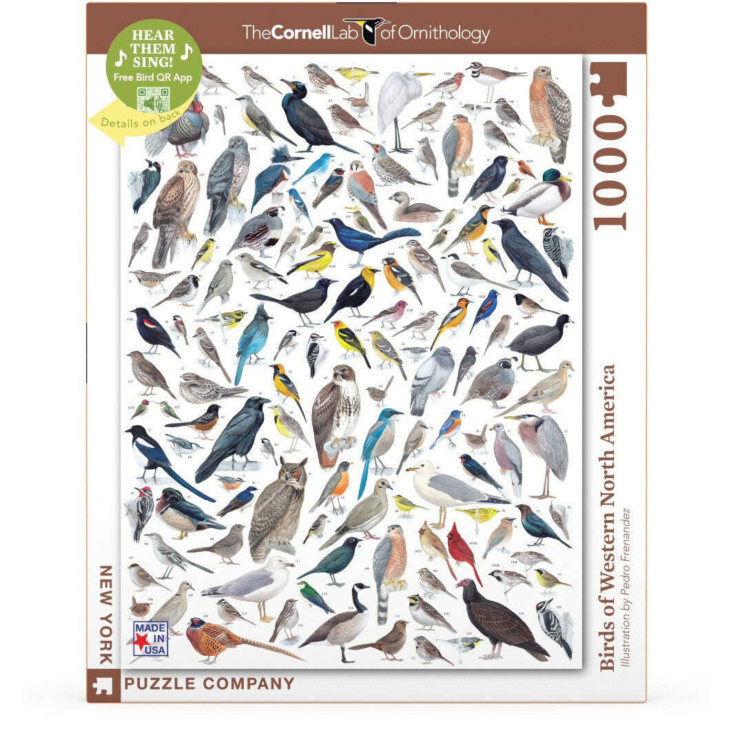 Birds of Western North America Jigsaw Puzzle