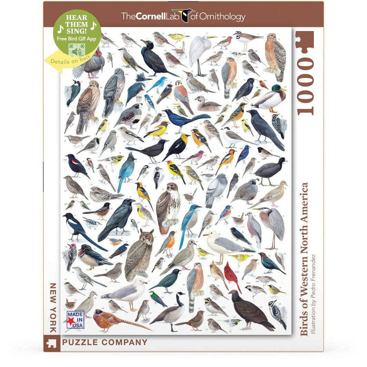 Birds of Western North America Jigsaw Puzzle