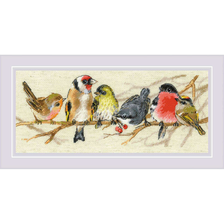 Birds on the Branch R2250 Counted Cross Stitch Kit